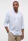 Eterna Slim Fit : Linen Shirt Modern Fit - blue (11)