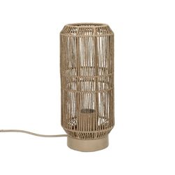 Pomax Tischlampe - Casita (Ø13x31cm) - braun (NAT)
