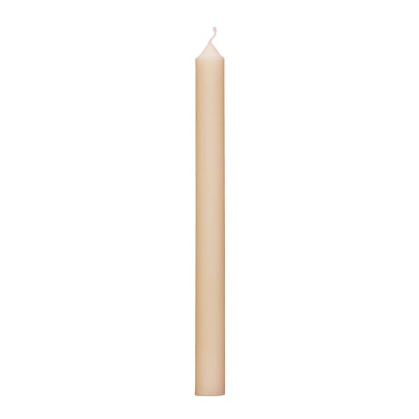 Pomax Kerze aus Paraffinwachs - beige (HON)