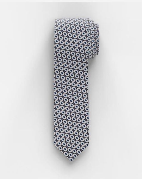 Olymp Cravate Slim 6.5cm - gris (23)