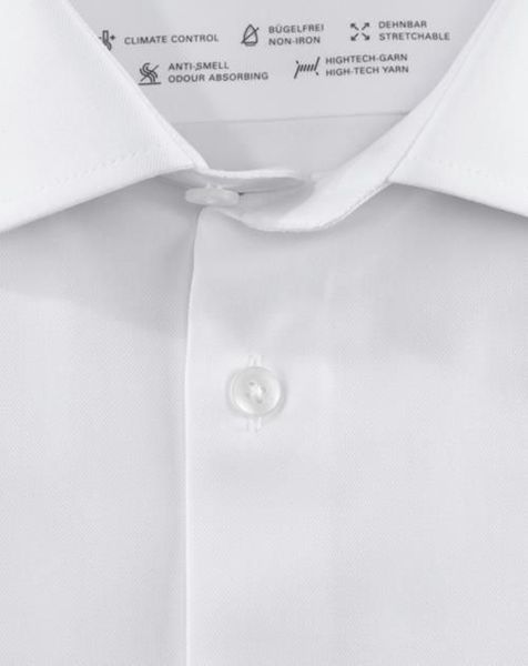 Olymp Modern fit: business shirt - white (00)