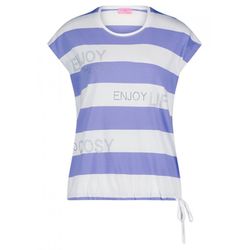 So Cosy T-Shirt rayé - violet (6810)