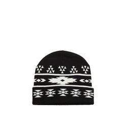 s.Oliver Red Label Knitted hat with pattern - black (99A4)