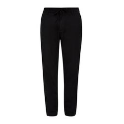 Q/S designed by Joggers: twill trousers in a regular fit   - black (9999)