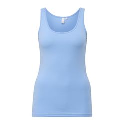 Q/S designed by Cotton stretch top   - blue (5327)