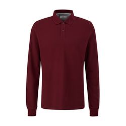 s.Oliver Red Label Polo-Shirt mit Logo-Detail - rot (3976)
