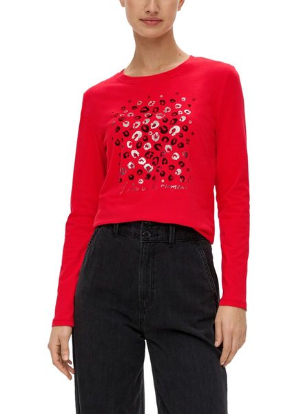 s.Oliver Red Label Long sleeve with sequins  - red (30D2)