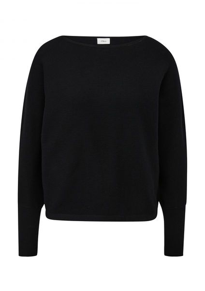 Black shop wooly jumper