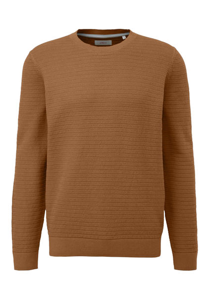 s.Oliver Red Label Knitted sweater - brown (8469)