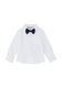 s.Oliver Red Label Regular: Shirt with detachable bow tie  - white (0100)