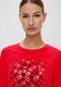 s.Oliver Red Label Longsleeve mit Pailletten  - rot (30D2)