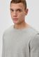 Q/S designed by Lightweight knit jumper with a rolled hem  - gray (9400)