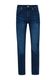 Q/S designed by Catie: Jeans with straight leg   - blue (58Z6)
