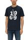 s.Oliver Red Label T-shirt with print   - blue (59D2)