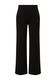 s.Oliver Red Label Wide leg trousers with side slits   - black (9999)