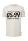 Q/S designed by Cotton shirt with graphic print   - white (03D0)