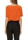 s.Oliver Black Label Chiffon blouse with draping  - orange (2393)