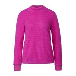 Street One Fluffy sweater - pink (15463)