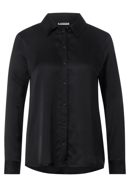 Street One Viscose shirt blouse  - black (10001)