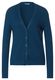 Street One Cardigan with rib structure - blue (15246)