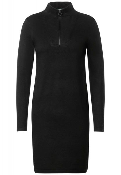 Cecil Knee-length troyer dress - black (10001)