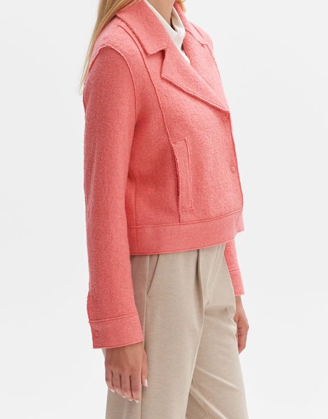 Opus Short jacket - Humini raw - pink (40021)