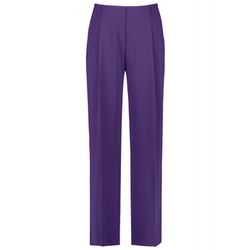 Gerry Weber Collection Pantalon fluide avec plis à la taille    - violet (30909)