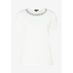 More & More Shirt with Jewel-Necklace - white (0041)