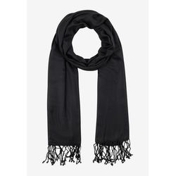 More & More Scarf with fringes   - black (0790)