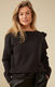 Yaya Sweater with open shoulder - gray (94205)
