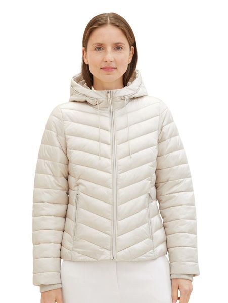 Tom Tailor Lightweight jacket with a hood - white (27609)