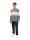 Tom Tailor Cosy twotone structured jumper - brown (32725)