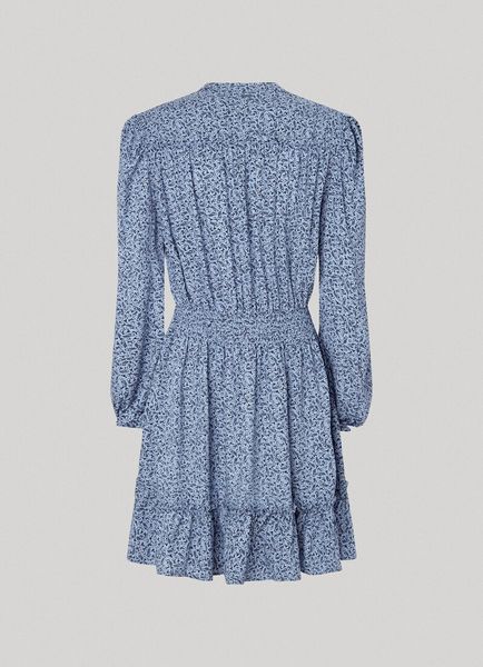 Pepe Jeans London Dress with floral pattern - Jara - blue (0AA)
