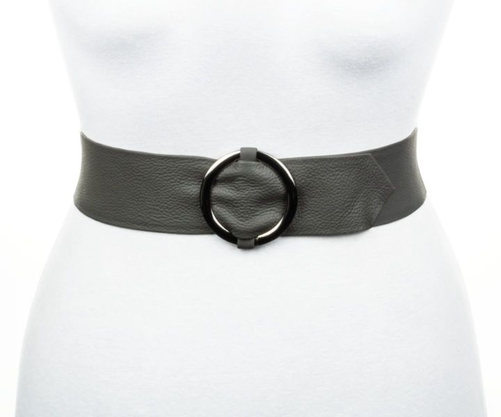 Vanzetti Waist belt with metal buckle - gray (0710)