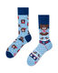 Many Mornings Socks - Cold Teddy - blue (00)