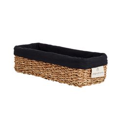Originalhome Bread basket (36x14x9 cm) - black/brown (Black )