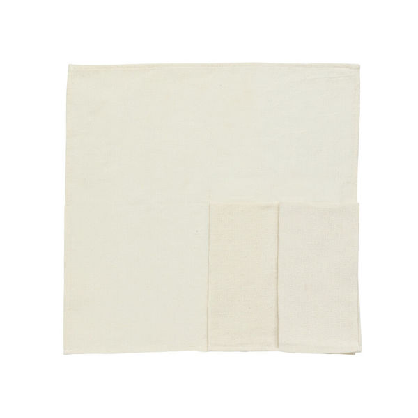 Originalhome Recycled tablecloth  - beige (OFFWHITE)