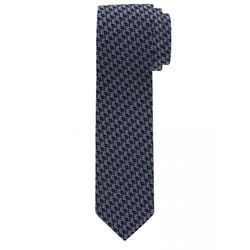 Olymp Cravate fine 6.5cm - bleu (18)