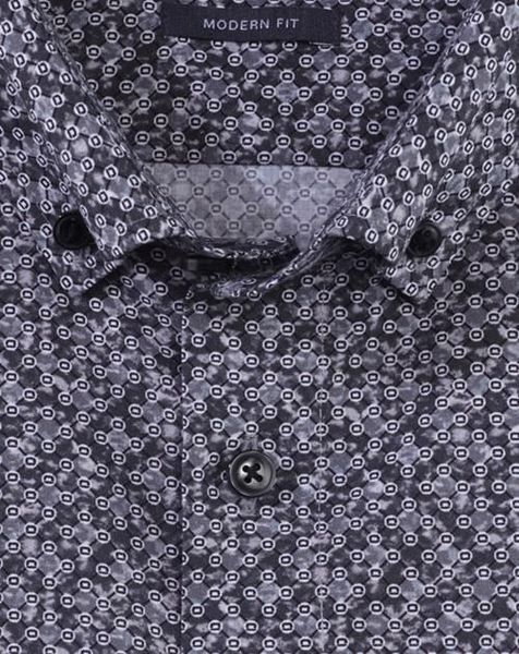 Olymp Modern fit: Shirt - gray (67)