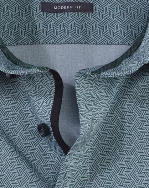 Olymp Modern fit : chemise - vert (45)