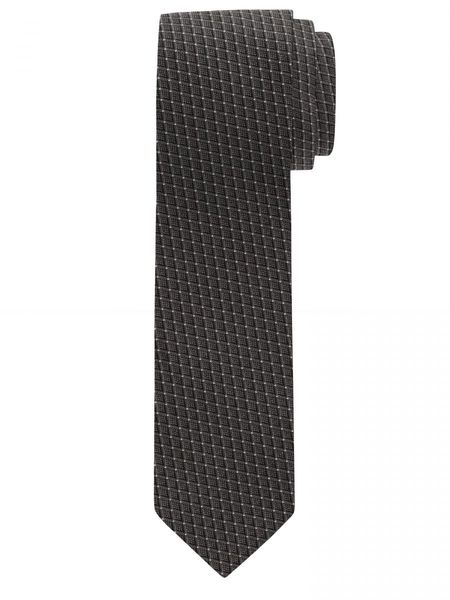 Olymp Krawatte Slim 6.5cm - schwarz (68)