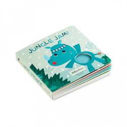 Lilliputiens Touch and sound book - Jungle jam - blue (00)