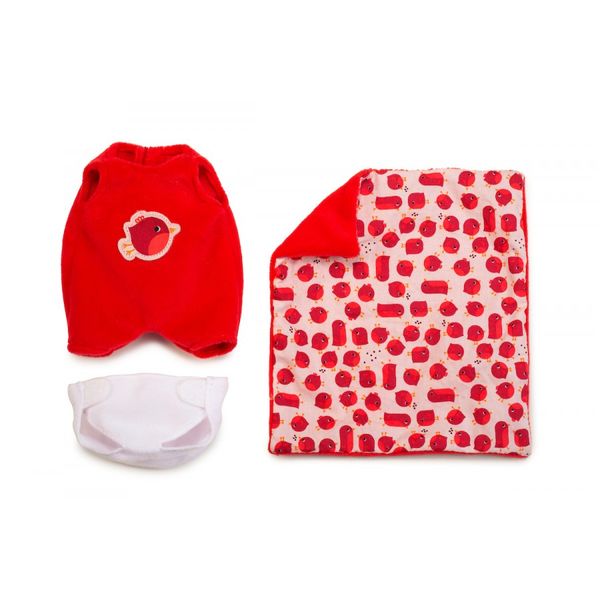 Lilliputiens Baby - Agathe  - red (00)
