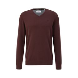 s.Oliver Red Label Regular fit: fine knit sweater - pink (4960)