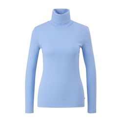 Q/S designed by Long sleeve with turtleneck  - blue (5327)