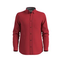 s.Oliver Red Label Slim : chemise en coton stretch  - rouge (31A1)