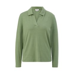s.Oliver Red Label T-shirt long en mélange de viscose  - vert (78W9)
