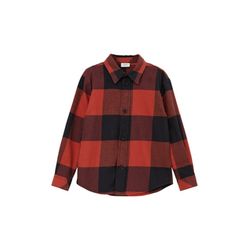 s.Oliver Red Label Flannel blend shirt  - red/orange/brown/blue (27N1)