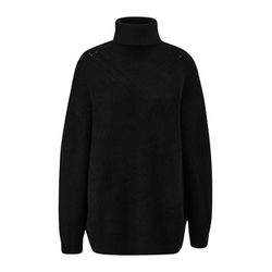 Q/S designed by Knitted jumper in a wool blend  - black (9999)