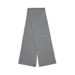 Q/S designed by Strickschal aus Baumwolle - grau (9730)